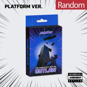 [플랫폼] 에이티즈 - THE WORLD EP.2 : OUTLAW (PLATFORM VER.) [8종 중 랜덤 1종 발송]