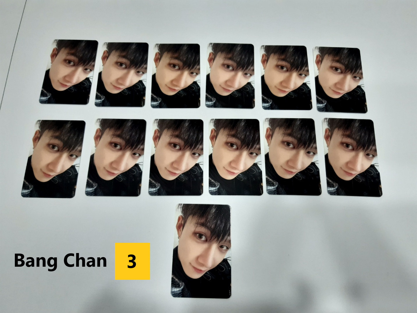 Bang Chan photocard